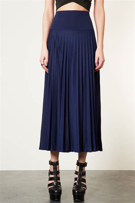 Buy online Light Blue Cotton Maxi Skirt from Skirts & Shorts for Women ...