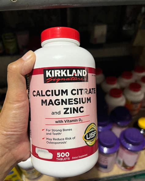 Kirkland Calcium Magnesium Zinc with D3 Sale, 11 JJ Carlos Circle West ...