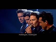 il divo lyrics il divo hallelujah with lyrics live in il divo lyrics il divo hallelujah with lyrics live in