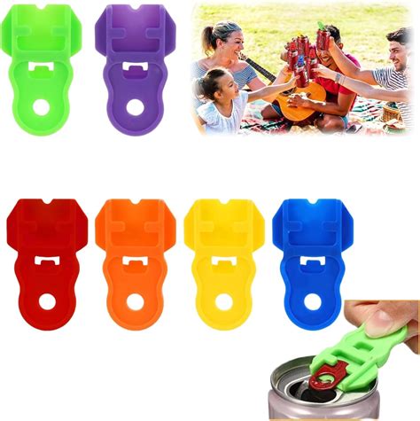 Amazon.com: 6 pack soft edge soda can opener，beer can opener，easy can ...