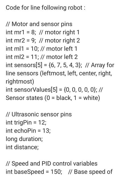 +Coding Arduino for a Linne Following Robot 的图像结果