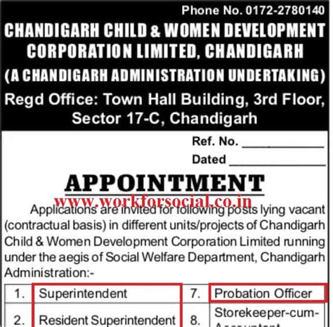 Child & Woman Development Corporation Limited Recruitment 2024