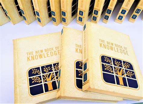 New Book of Knowledge Encyclopedia 1967, Kids Encyclopedia, Library ...