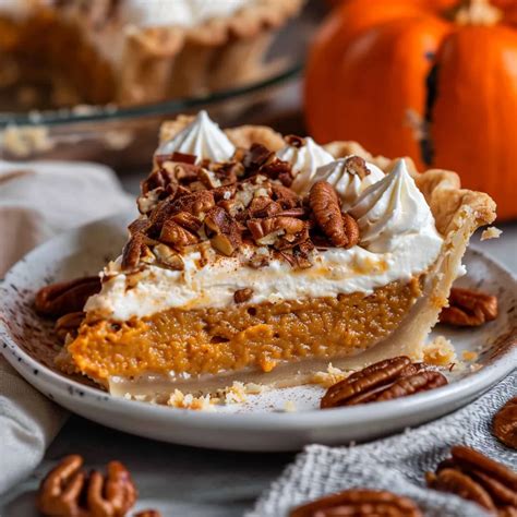 Indulgent Pecan Pumpkin Cream Pie A Flavorful Delight