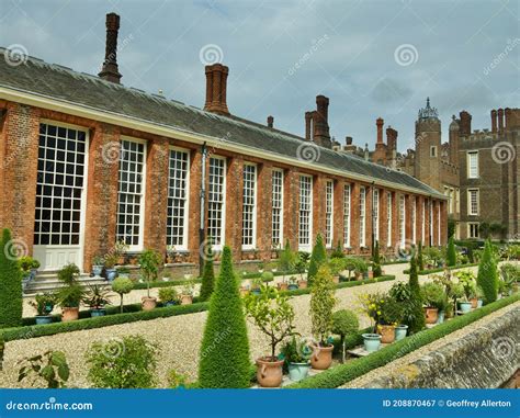 Gardens At Hampton Court Palace Which Was Originally Built For Cardinal ...