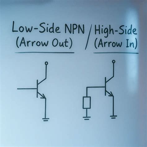 NPN vs PNP Transistor: Symbols, Biasing & Switching