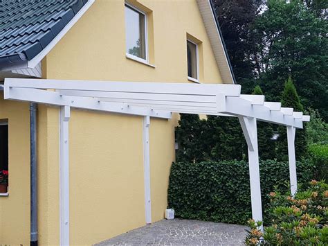Carportbau mit Doppelstegplatten - Michalak Holzbau GmbH