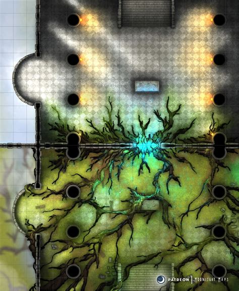 Mirror World Portal | Moonlight Maps | Dungeons and dragons, Map ...