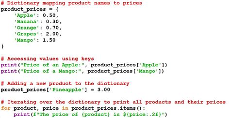 Image result for Python Dictionary Mapping