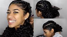 Curly Hairstyles With Braids by Easy Braided Hairstyles For Curly Hair Curly Hairstyles With Braids