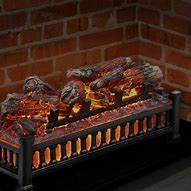 Image result for Lowe's Electric Fireplace Logs