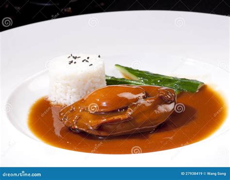 Chinese food abalone stock image. Image of steamed, porcini - 27938419