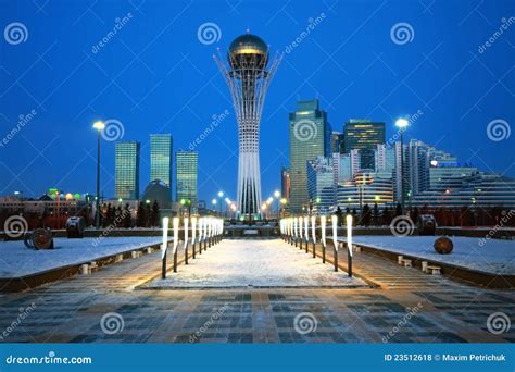 City of Astana - the Capital of Kazakhstan Stock Photo - Image of purple, place: 23512618
