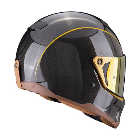 Scorpion Exo Hx1 Carbon Se Black Gold Helmet