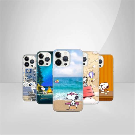 Snoopy Phone Case Nostalgia Cover for iPhone 16e, 15, 14, 13, 12, 11 ...