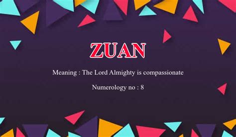 Zuan Name Meaning