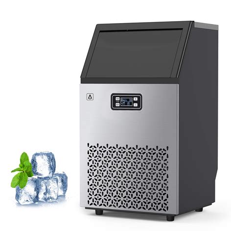 babevy Commercial Ice Maker Machine, Under Counter Ice Maker, 150LBS ...