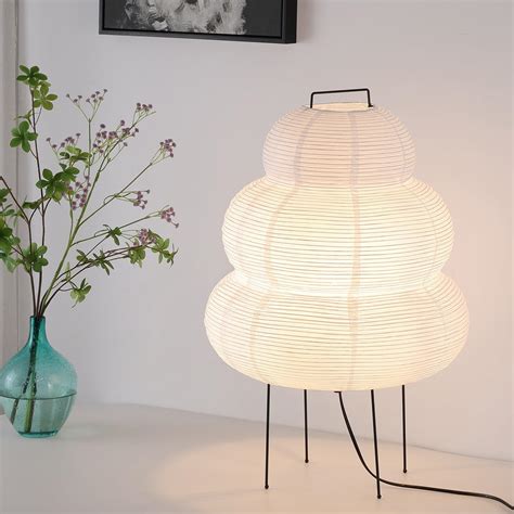 Huga Collective Harmony Glow Akari Paper Lamp | Rice Paper Noguchi ...