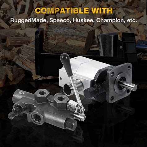 Dawot Log Splitter Pump Kit ,16 GPM Hydraulic Wood Splitter Pump 2 ...