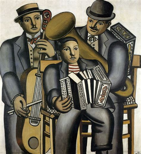Three Musicians — Fernand Léger (1930) | Three musicians, Musical art, Naive art