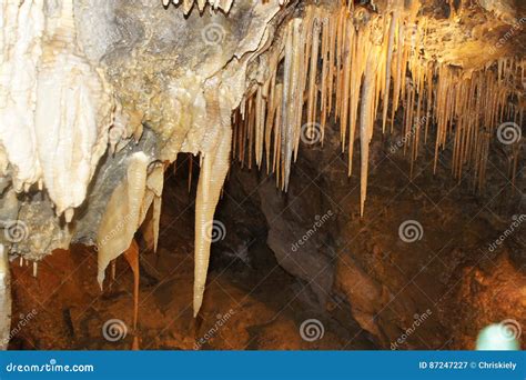Stalactite and Stalagmite stock image. Image of stalagmite - 87247227
