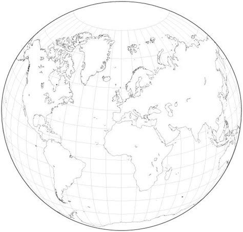 Round World Map Printable 的图像结果
