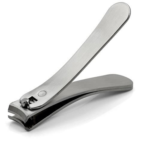 Mont Bleu Large Bent Nail Clippers, Stainless Steel - Mont bleu Store