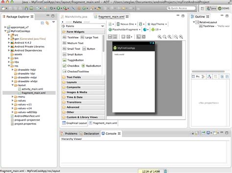 Android SDK Tutorial 的图像结果
