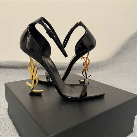 Yves Saint Laurent Shoes | Ysl Opyum Heels | Color: Black | Size: 9 | Heels, Fashion shoes, Yves ...