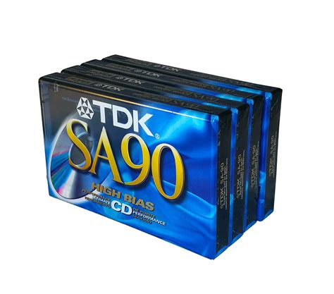 TDK SA 90 Super Avilyn High Bias Ultimate CD Performance Blank Audio ...