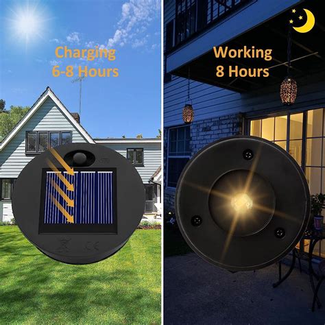 Solar Pathway Light Solar Lawn Light Ground Plug Lamp Waterproof Energ ...