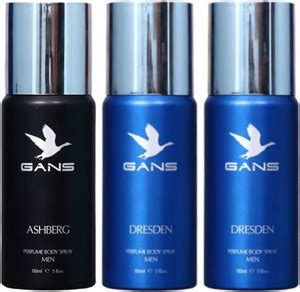GANS One ASHBERG & Two DRESDEN Perfume Body Spray - For Men - Price in ...