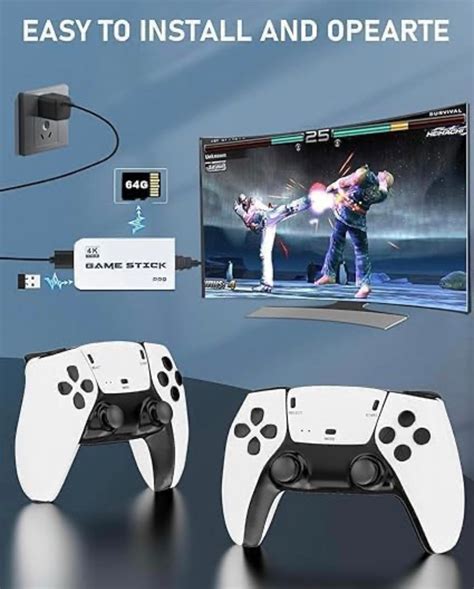 PS5 remotes Playstation TV Video Game HDMI Console Stick 2.4g Wireless ...