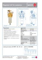 Pressure regulators for acetylene - Spectron Gas Control Systems GmbH ...