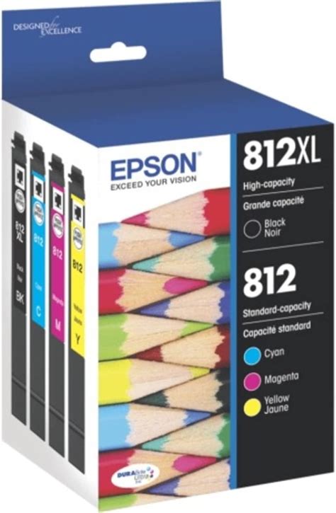 EPSON 812 DURABrite Ultra Ink Cartridge Combo Pack India | Ubuy