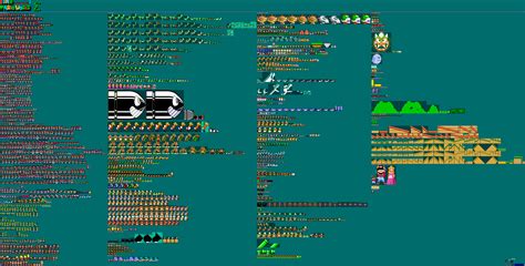 Super Mario World E Gigaleak Sprites V2.00 by borebros123 on DeviantArt