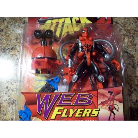 Buy Marvel Comics Year 1997 Spider-Man Sneak Attack Web Flyers 5 Inch ...