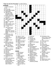Merl Reagle Sunday Crossword Printable: The Ultimate Brain Teaser ...