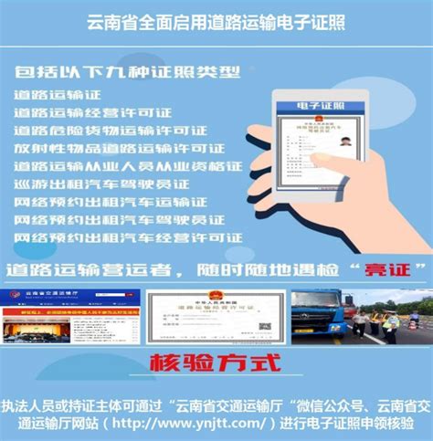 【关注】云南11月19日起启用道路运输电子证照！如何办理→|云南省_新浪新闻