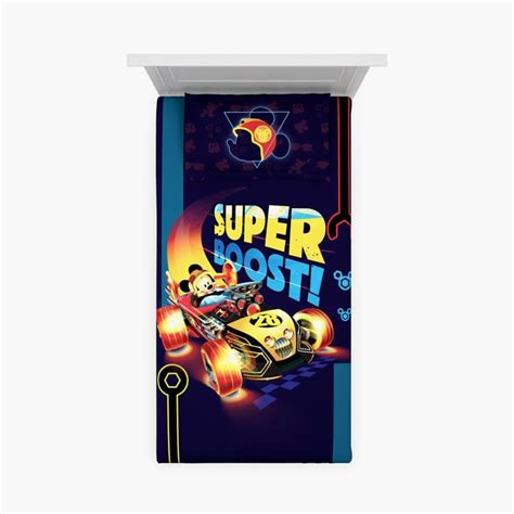 Buy D'DECOR Kids Economy Blue Printed Cotton Single Bedsheet - Set of 2 ...