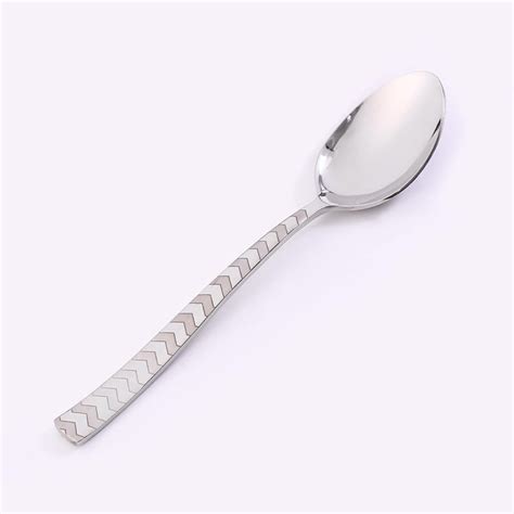 Buy WONDERCHEF Roma Silver Stainless Steel Spoon - 18x4cm - 6 Pcs from ...