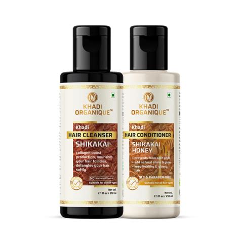 Buy Khadi Organique Herbal Shikakai Shampoo with Shikakai Honey ...