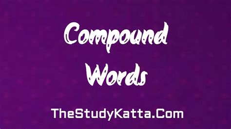Compound Words Examples 70 的图像结果