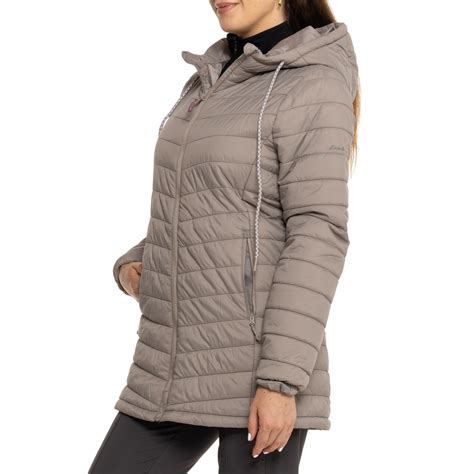 Eddie Bauer Snow Cap Long Puffer Jacket - Insulated - Save 51%