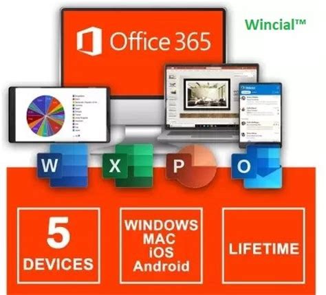 wincial MS Office 365 Professional Lifetime Validity for PC MAC IOS ...