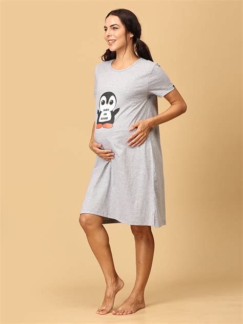 Buy Maternity T- Shirt Dress Combo | Maternity Wear Online – The Mom Store