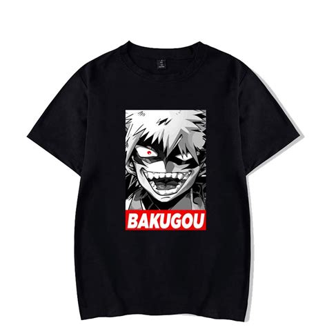Buy Unisex 3D Print My Hero Academia Deku Todoroki Bakugo Toga Anime T ...