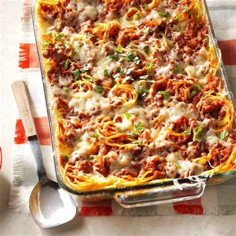 Italian Pasta Bake Recipe | Taste of Home