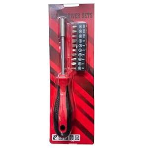 MJ Link Rang Magnetic Screwdriver Multitool with 10 Bit Sizes Torx ...