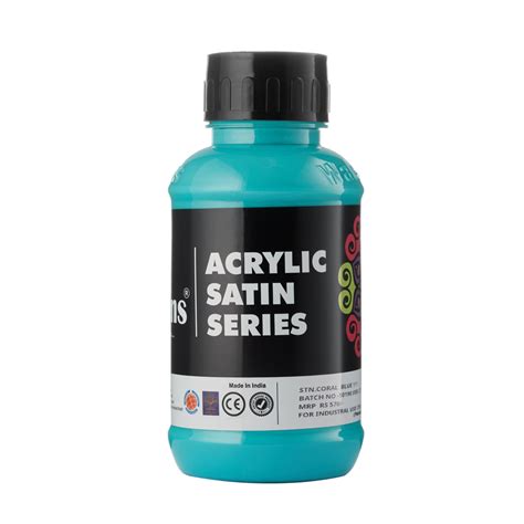 STN. Coral Blue 111 - Acrylic Satin Series – Walsons Colours